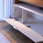 Estante Home Para Tv Até 70 Polegadas Com Led E Cristaleira A