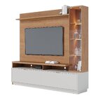 Estante Home Para Tv Até 70 Polegadas Com Led E Cristaleira A