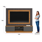 Estante Home Para Tv Até 70 Polegadas Ripado Maringá Linea Br