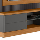 Estante Home Para Tv Até 70 Polegadas Ripado Maringá Linea Br