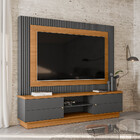 Estante Home Para Tv Até 70 Polegadas Ripado Maringá Linea Br