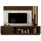 Estante Home Para Tv Até 75" Com 01 Porta Led Cascata E Detal