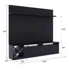 Estante Home Para Tv Até 80 Polegadas Bianca Preto