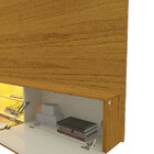 Estante Home Para Tv Até 85 Polegadas Com Led E Vidro Reflect