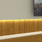 Estante Home Para Tv Até 90 Polegadas 251,5cmx227cm Com Led S