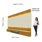 Estante Home Para Tv Até 90 Polegadas 251,5cmx227cm Com Led S