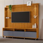 Estante Home Para Tvs De Até 60 Polegadas Com 3 Gavetas Absol