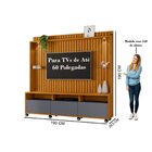 Estante Home Para Tvs De Até 60 Polegadas Com 3 Gavetas Absol