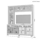 Estante Home Poesia Tv Até 50 Polegadas Jcm Móveis Noronha/gr