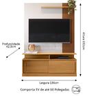 Estante Home Rack Painel Tv 42 47 48 50 55 60 Polegadas Porta