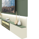 Estante Home Ripada Para Tv Até 85 Polegadas Com Led Reflecta