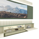 Estante Home Ripada Para Tv Até 85 Polegadas Com Led Reflecta