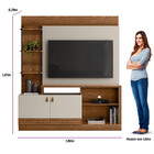 Estante Home Ripado Para Tv 50 Polegadas Alagoas Linea Brasil