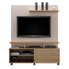 Estante Home Star 1 Porta 3 Prateleiras 3 Nichos Valdemoveis