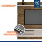 Estante Home Suspenso Para Tv Califórnia Ipê /off White