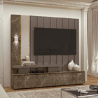 Estante Home Teather Zeus Para Tv Até 65'' Com Led - Madetec