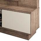 Estante Home Theater Aron - Linea Brasil Naturale/fendi Wood