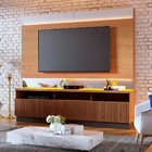 Estante Home Theater Com Led Para Tv Até 70 Pol. 3 Portas Mar