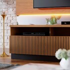 Estante Home Theater Com Led Para Tv Até 70 Pol. 3 Portas Mar