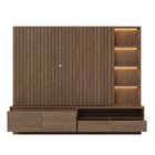 Estante Home Theater Com Led Para Tvs Até 82 Polegadas Cancun