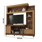 Estante Home Theater E Tv 50 Polegadas Sensação Havana Buriti