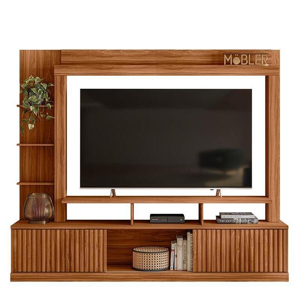 Estante Home Theater Flórida Para Tv Até 65” - Pr Móveis
