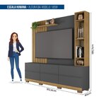 Estante Home Theater Frisado Para Tv Até 65 Polegadas Smart M