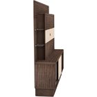 Estante Home Theater Infiniti - Colibri - Nogueira / Seda