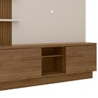 Estante Home Theater Para Tv 55 Pol. 180cm Iguaçú L06 Avelã/o