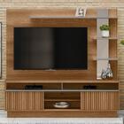 Estante Home Theater Para Tv 65 Pol. 200cm Trinity L06 Amêndo