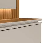 Estante Home Theater Para Tv 75 Pol. Com Led 215cm Guape L06