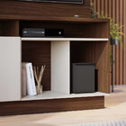 Estante Home Theater Para Tv Até 60 Pol. Parati Nogueira Real