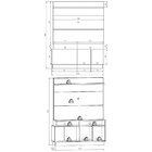 Estante Home Theater Para Tv Até 60 Pol. Parati Nogueira Real