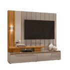 Estante Home Theater Para Tv Até 65 Polegadas 2 Gavetas 1 Pra