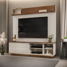 Estante Home Theater Para Tv Até 65 Polegadas Davi 1 80m Off