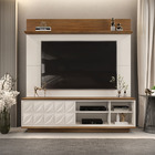 Estante Home Theater Para Tv Até 65 Polegadas Davi 1 80m Off