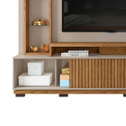 Estante Home Theater Para Tv Até 65'' Viseu Carvalho / Amarul