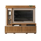 Estante Home Theater Para Tv Até 65'' Viseu Carvalho / Amarul