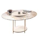 Estante Home Theater Quantum Off White Cinamomo E Mesa De Cen