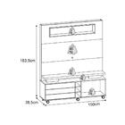 Estante Home Theater Quebec Para Tvs De Até 60 Polegadas Dj M