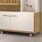 Estante Home Theater Titan Ripado Para Tv Até 60” - Pr Móveis