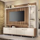 Estante Home Theater Titan Ripado Para Tv Até 60” - Pr Móveis