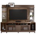 Estante Home Tv 55 Pol Com Rodizios 9441 Mdt