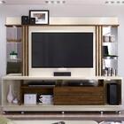 Estante Home Tv 55 Pol Com Rodizios 9441 Mdt