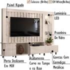 Estante Home Tv 70 Pol 2 Gavetas 243 Cm 6521 Mdt