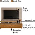 Estante Home Tv 75 Pol Com Rodizios 183 Cm 9531 Mdt
