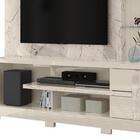 Estante Home theater alan para Tv 55 Polegadas Com Pés Calaca