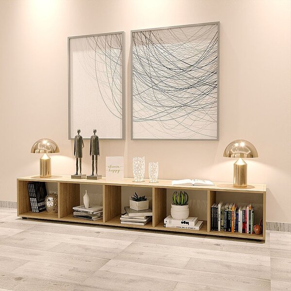 Estante Horizontal Ou Vertical 5 Nichos 186cmx30cm Liverpool