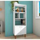 Estante Hyder 2 Pt Branca