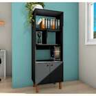 Estante Hyder 2 Pt Preta